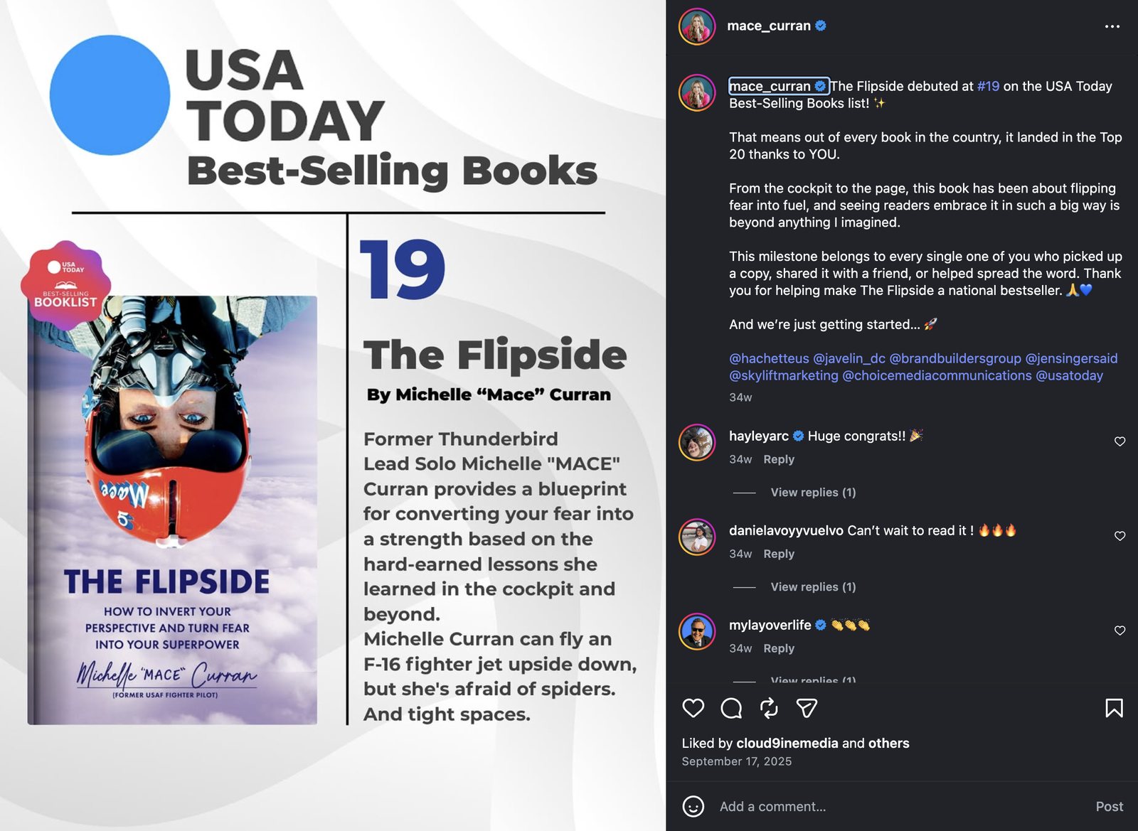 Mace: USA Today bestseller