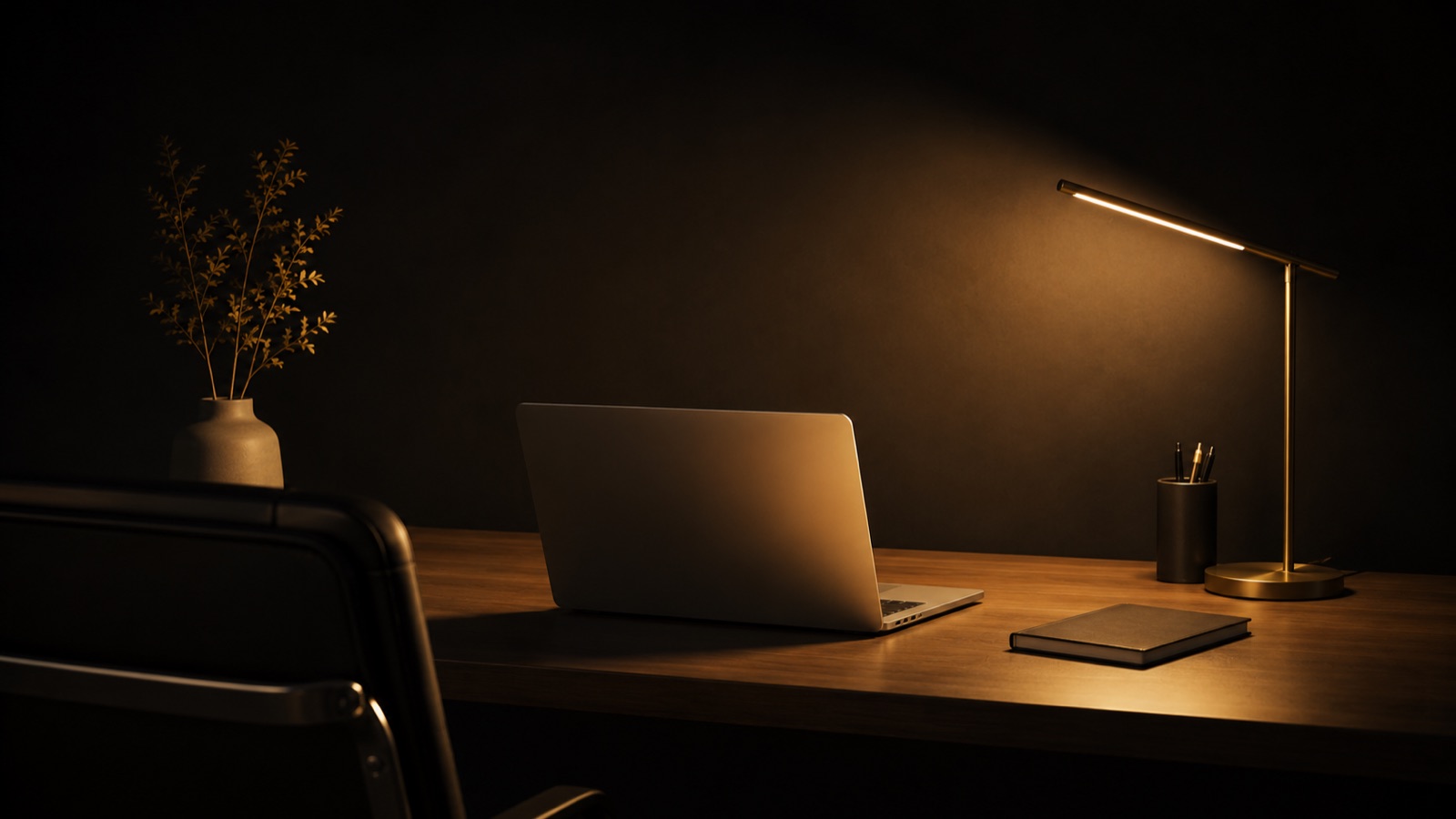 A desk with a salary offer letter, benefits paperwork and a calculator under warm light