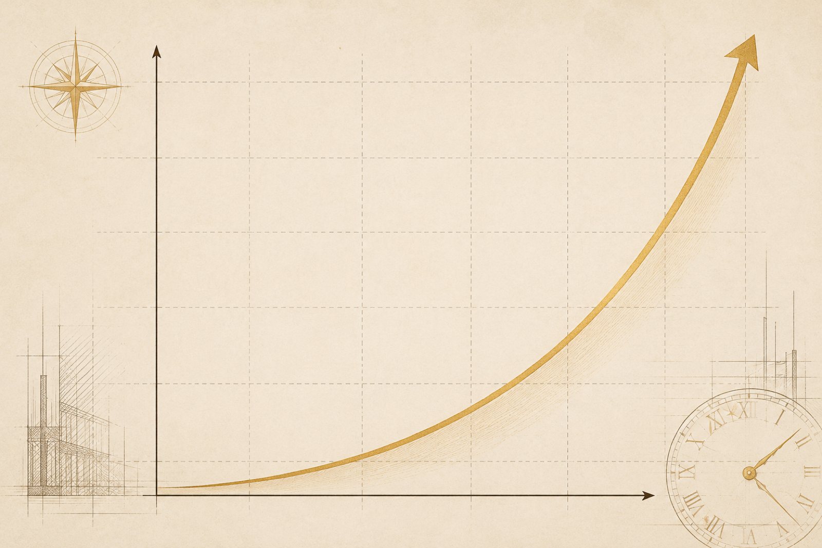 Compound growth curve
